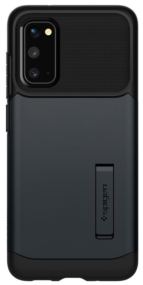 

Чехол Spigen для Galaxy S20 Slim Armor, Metal Slate
