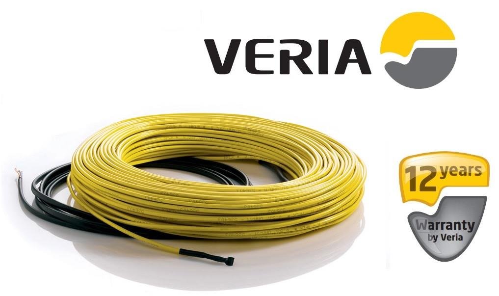 

Кабель нагревательный Veria Flexicable 20, 2х жильный, 10.0кв.м, 1625W, 80м, 230V