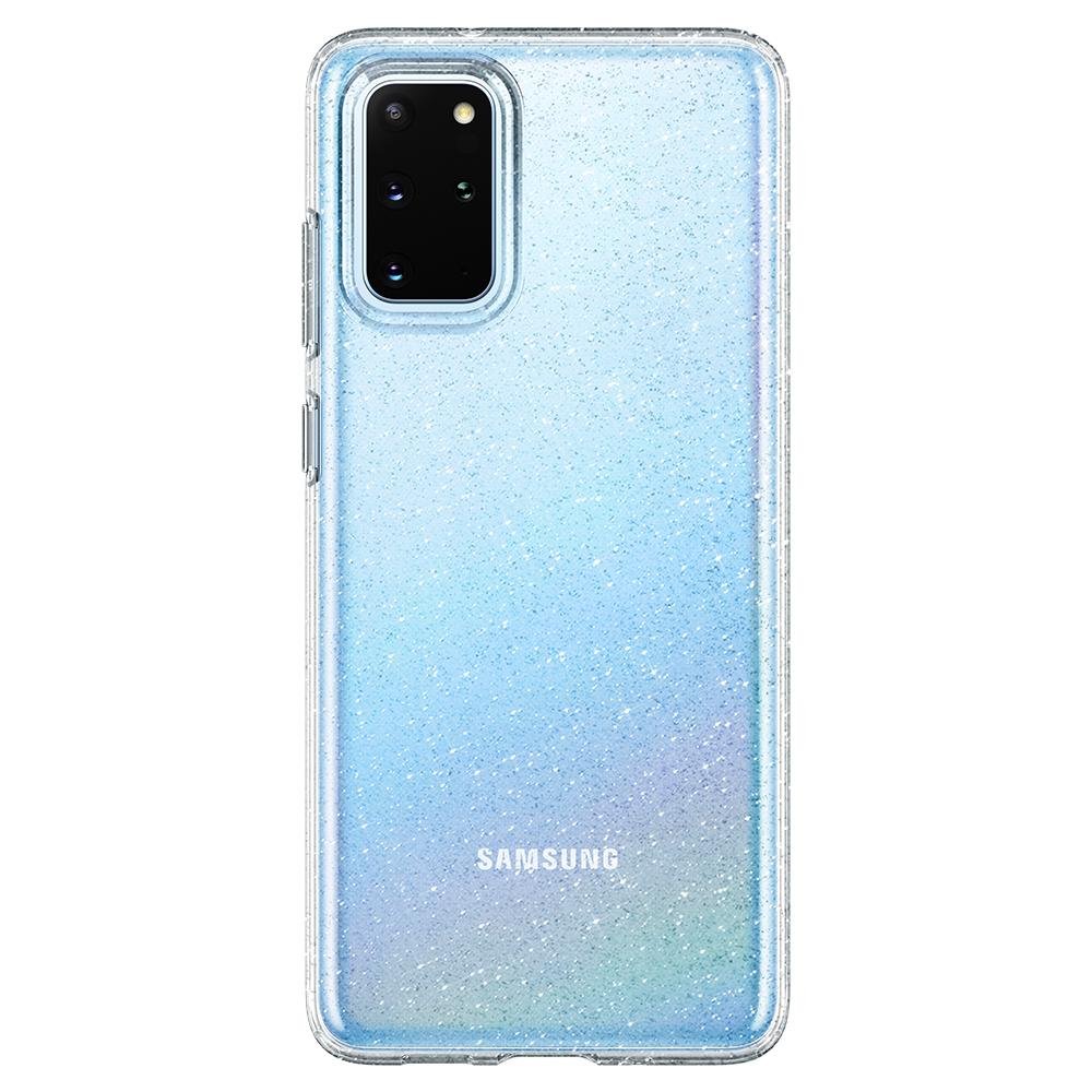 

Чехол Spigen для Galaxy S20+ Liquid Crystal Glitter, Crystal Quartz
