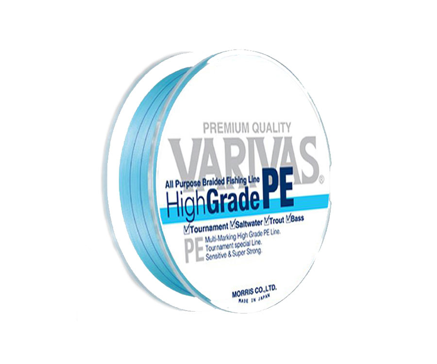 

Шнур Varivas High Grade PE Blue 150м #1.5 21.4lb (арт.3838RB-634306)