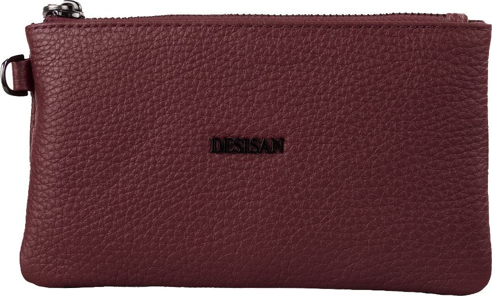 

Женская ключница кожаная Desisan SHI012-339 Вишневая