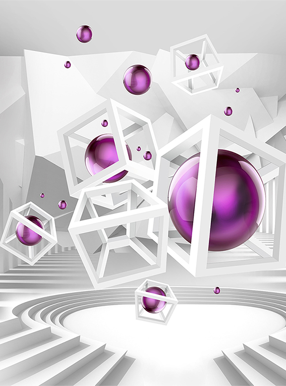 

3D Фотообои бумажные DeCors Неон 200x270 см 2 сегмента (181038)