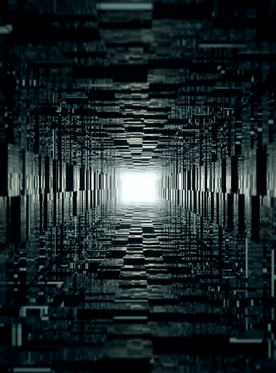 

3D Фотообои флизелиновые DeCors 3Д тоннель 200x270 см 2 сегмента (181003ф)