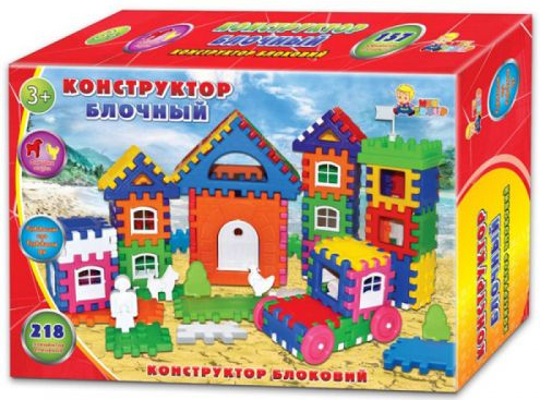 

Конструктор ТМ_МаксГруп"Блочний_218ел." МГ186