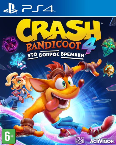 

Игра Activision Blizzard Crash Bandicoot x2122 4 Its About Time [Blu-Ray диск] (PlayStation)
