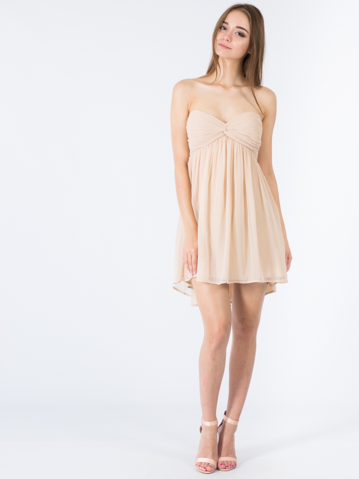 

Платье NLY trend NC-91216-30 S Бежевый