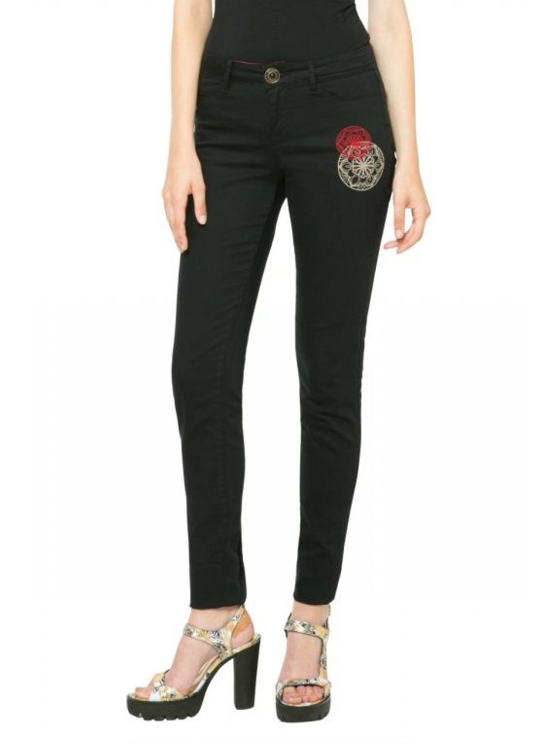 

Брюки Desigual 61P26D1 XS Черный
