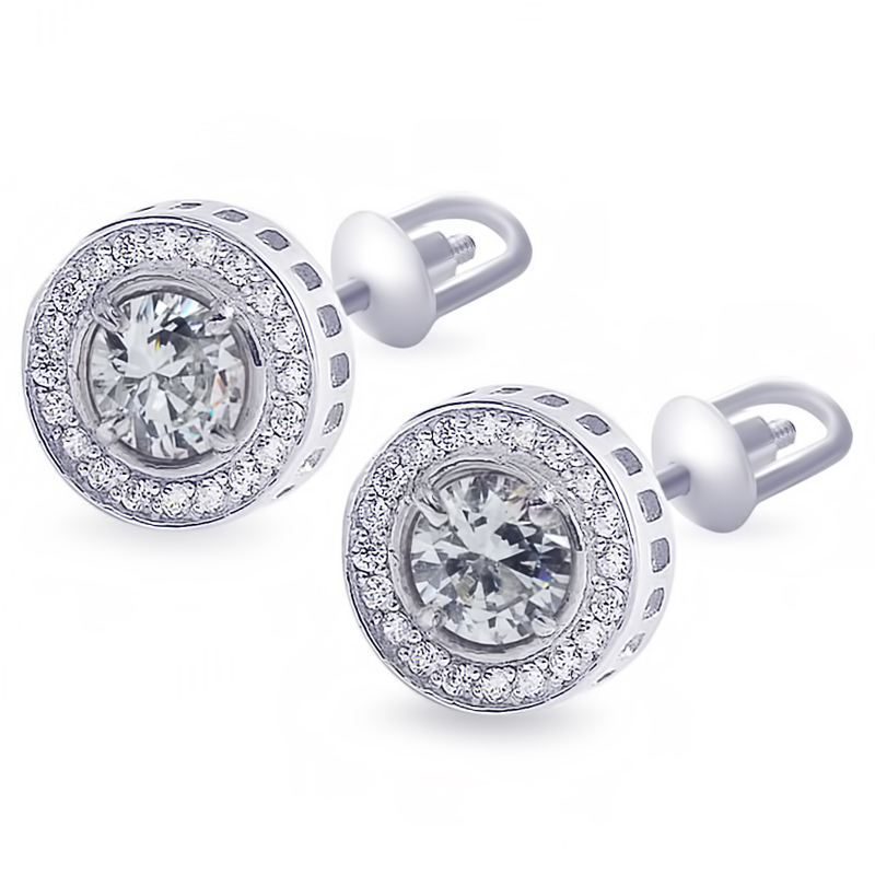 

Серьги пусеты Серебро 925 4.45 г