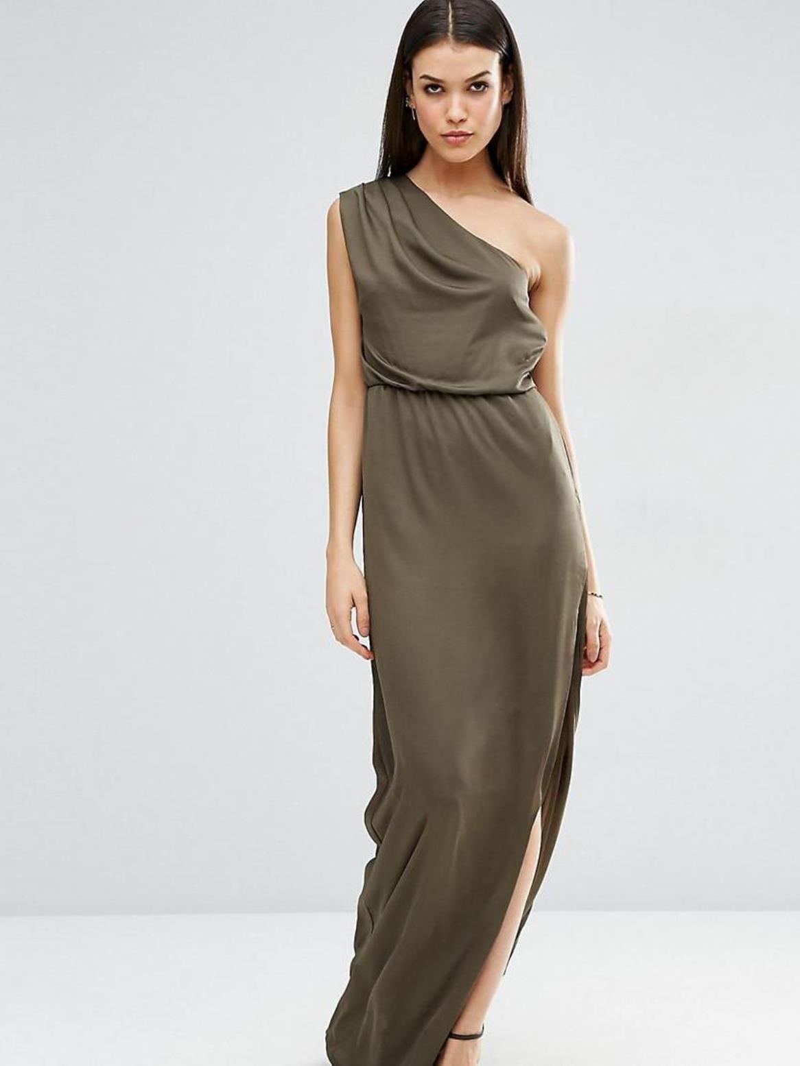 

Платье ASOS AS010720-36  Хаки, Платье ASOS AS010720-36 L Хаки