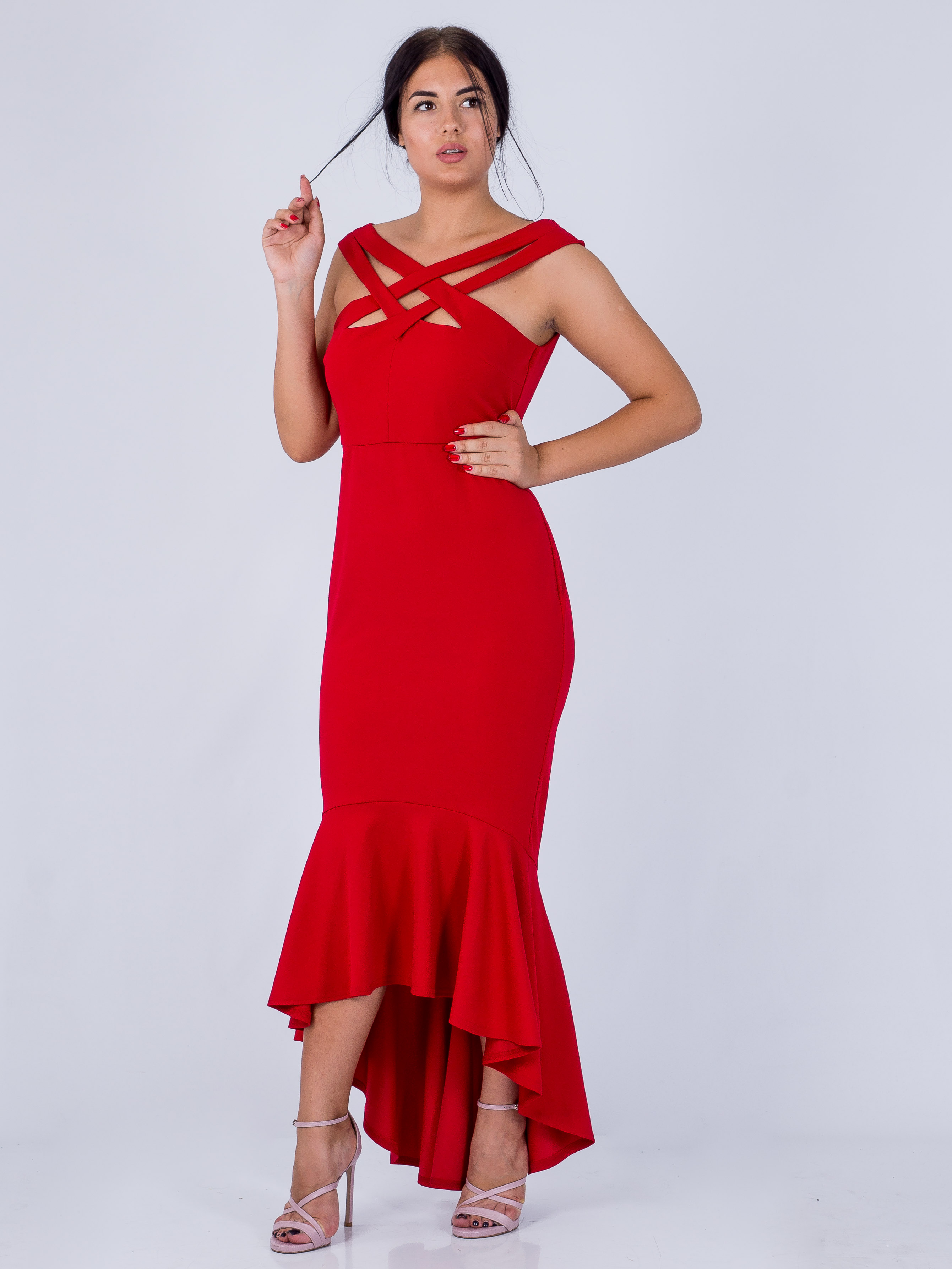 

Длинное платье Jessica Wright EB19443 XL Красный