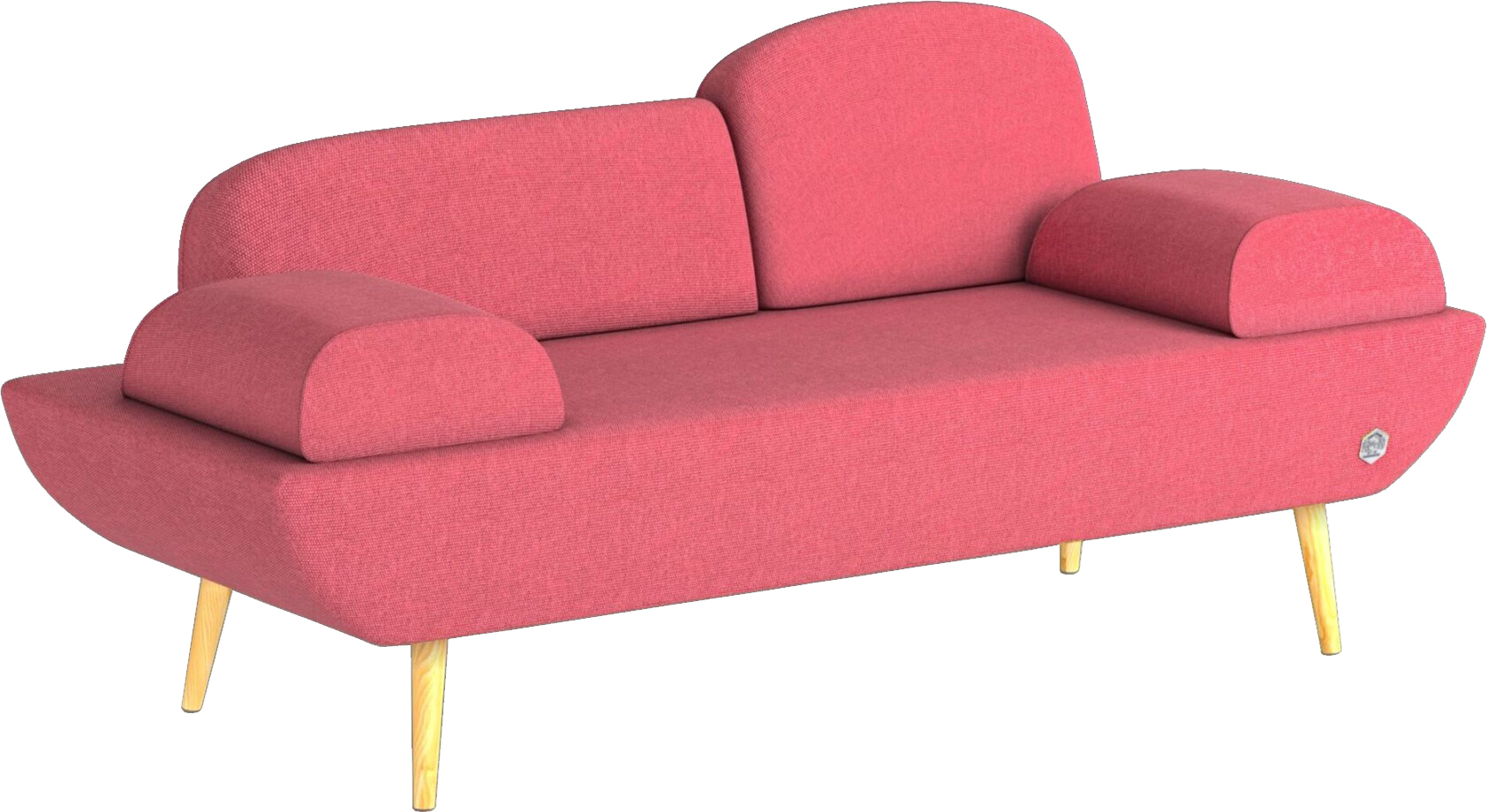 

Диван Kulik System LOFT Коралловый