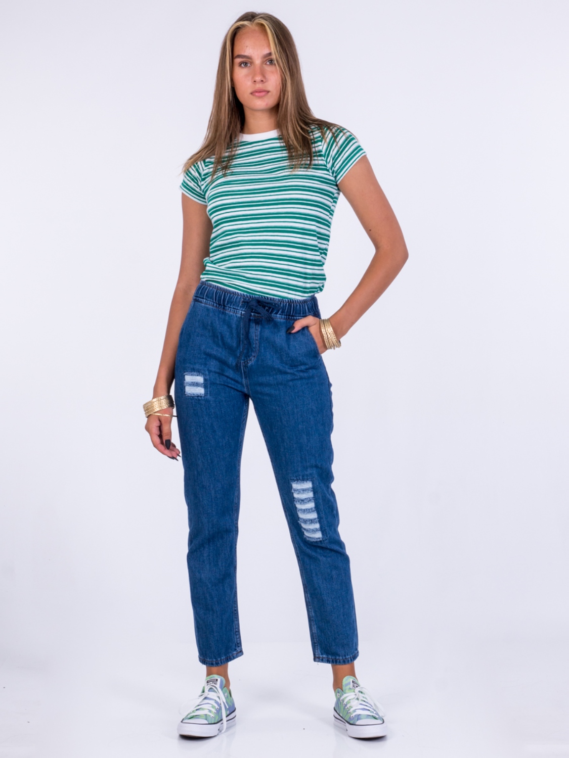 

Джинсы BEBE PLUS 22933 M Синий