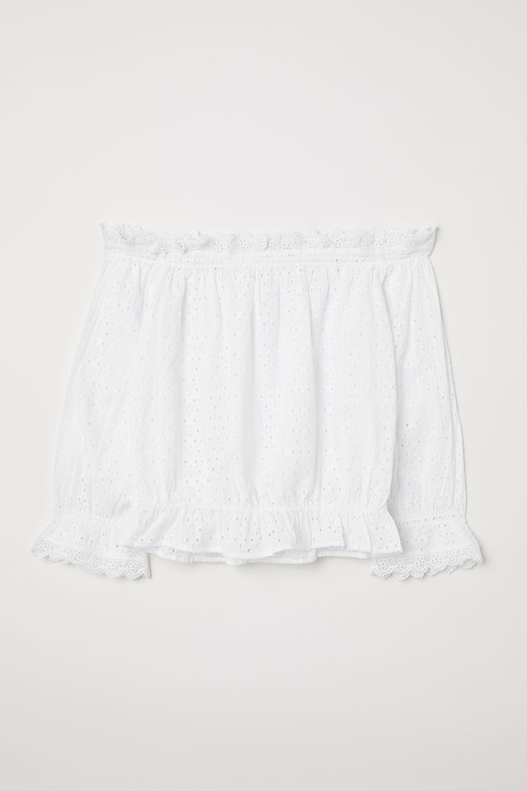 

Блуза H&M 0584200  Белый, Блуза H&M 0584200 2XL Белый
