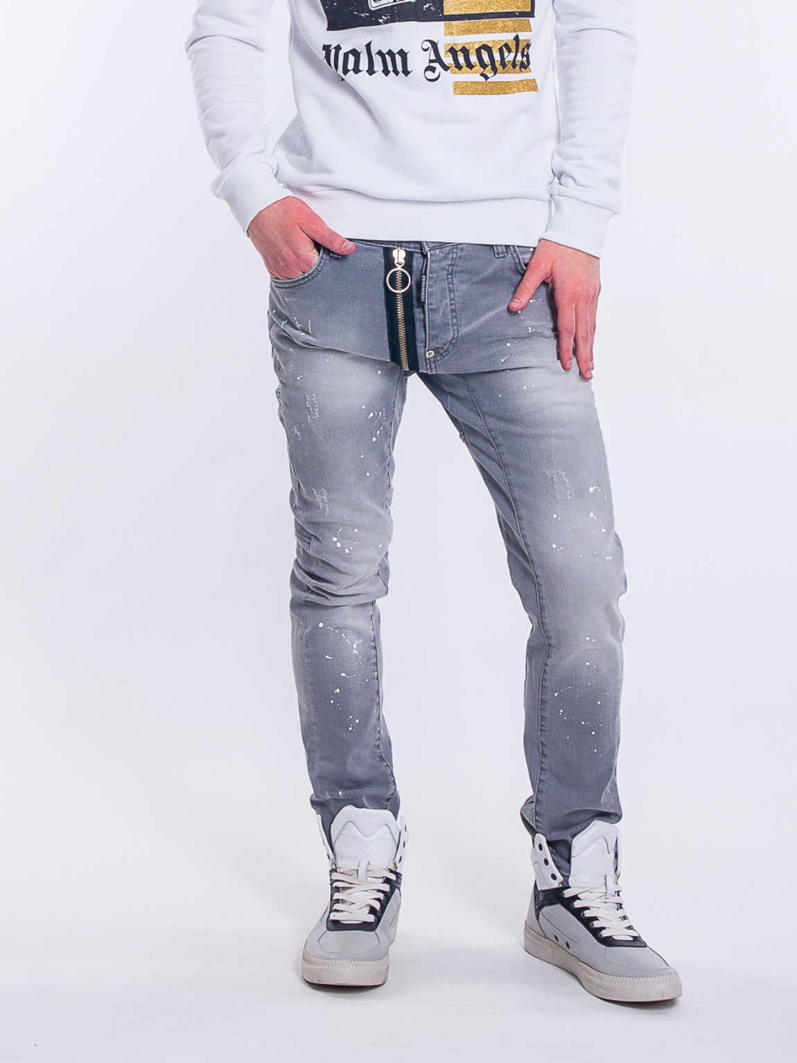 

Джинсы RePlic DSQUARED2_7471 2XL Серый