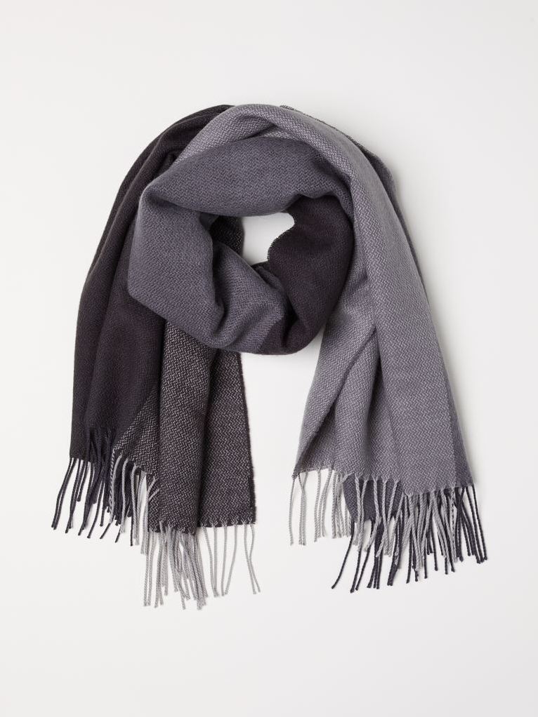 

Жаккардовый шарф H&M 0624634 One size Серый
