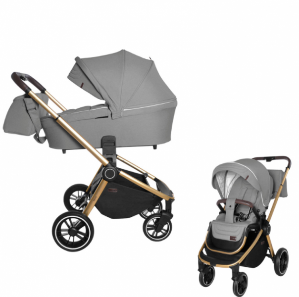

Коляска/люлька CARRELLO Epica CRL-8510 (2in1) Silver Grey (F00199766)