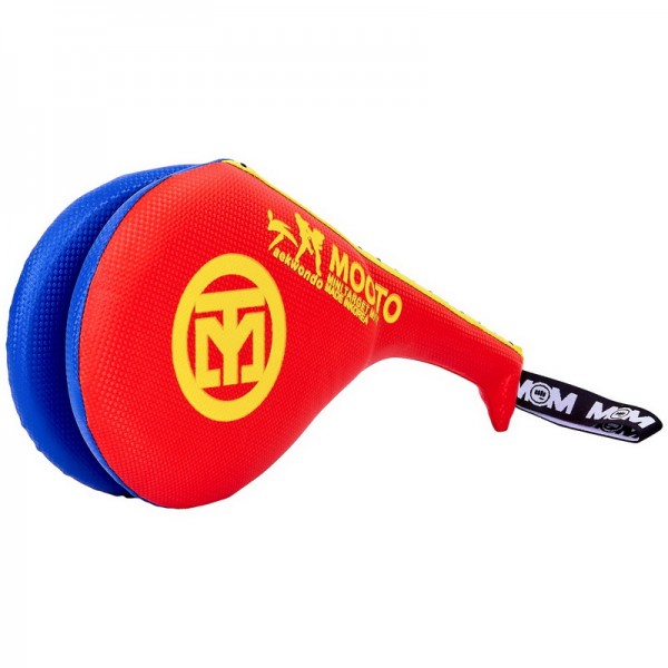 

Лапы/макивары Ракетка для тхэквондо двойная MTO F-06 красный (SKL00623)