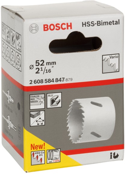 

Свердло корончасте Bosch Standard 52 мм