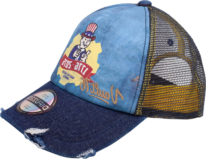 

Кепка Difuzed Fallout - Vault 76 Vintage Trucker Cap Разноцветная (BA214634FAL)