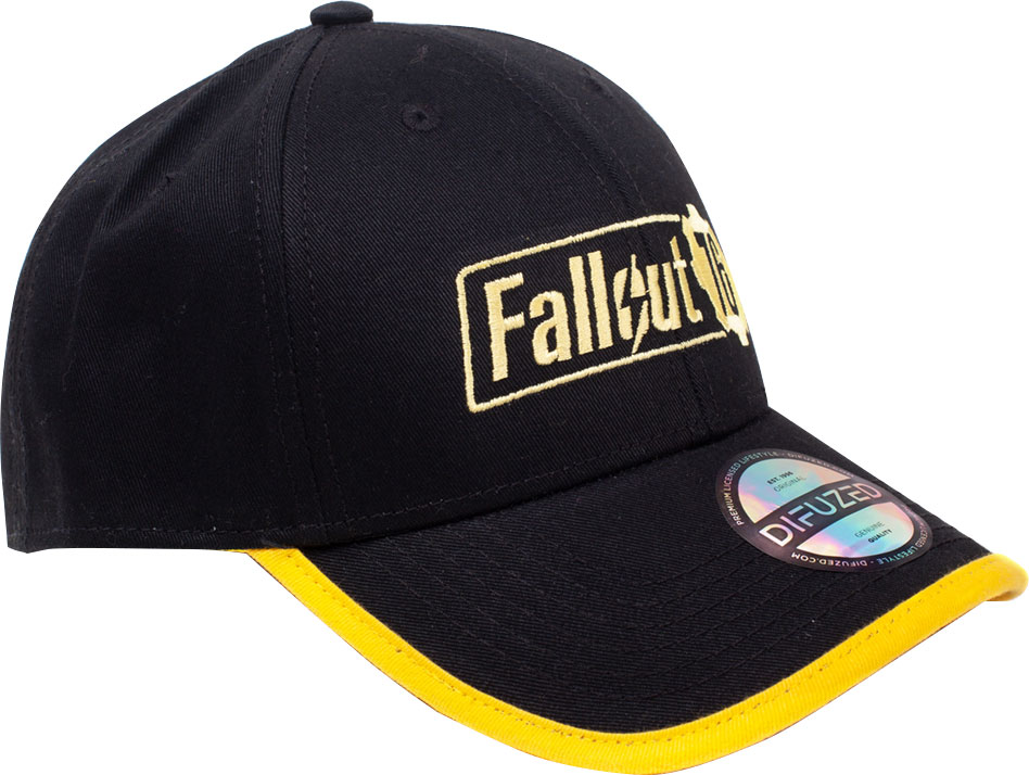 

Кепка Difuzed Fallout 76 - Yellow Logo Adjustable Cap Черная (BA555246FAL)