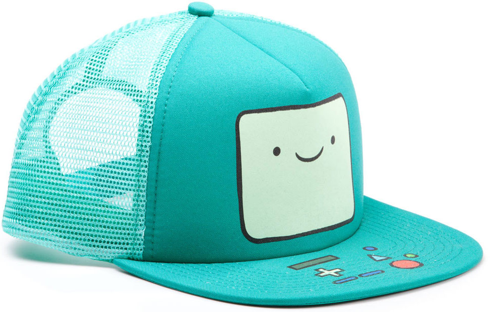 

Снепбек Difuzed Adventure Time - Beemo Trucker Snapback Бирюзовый (BA0PNRADV)