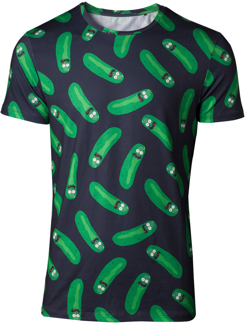 

Футболка Difuzed Rick & Morty - Pickle Rick AOP Men's T-shirt- L Черная с зеленым (TS647374RMT-L)
