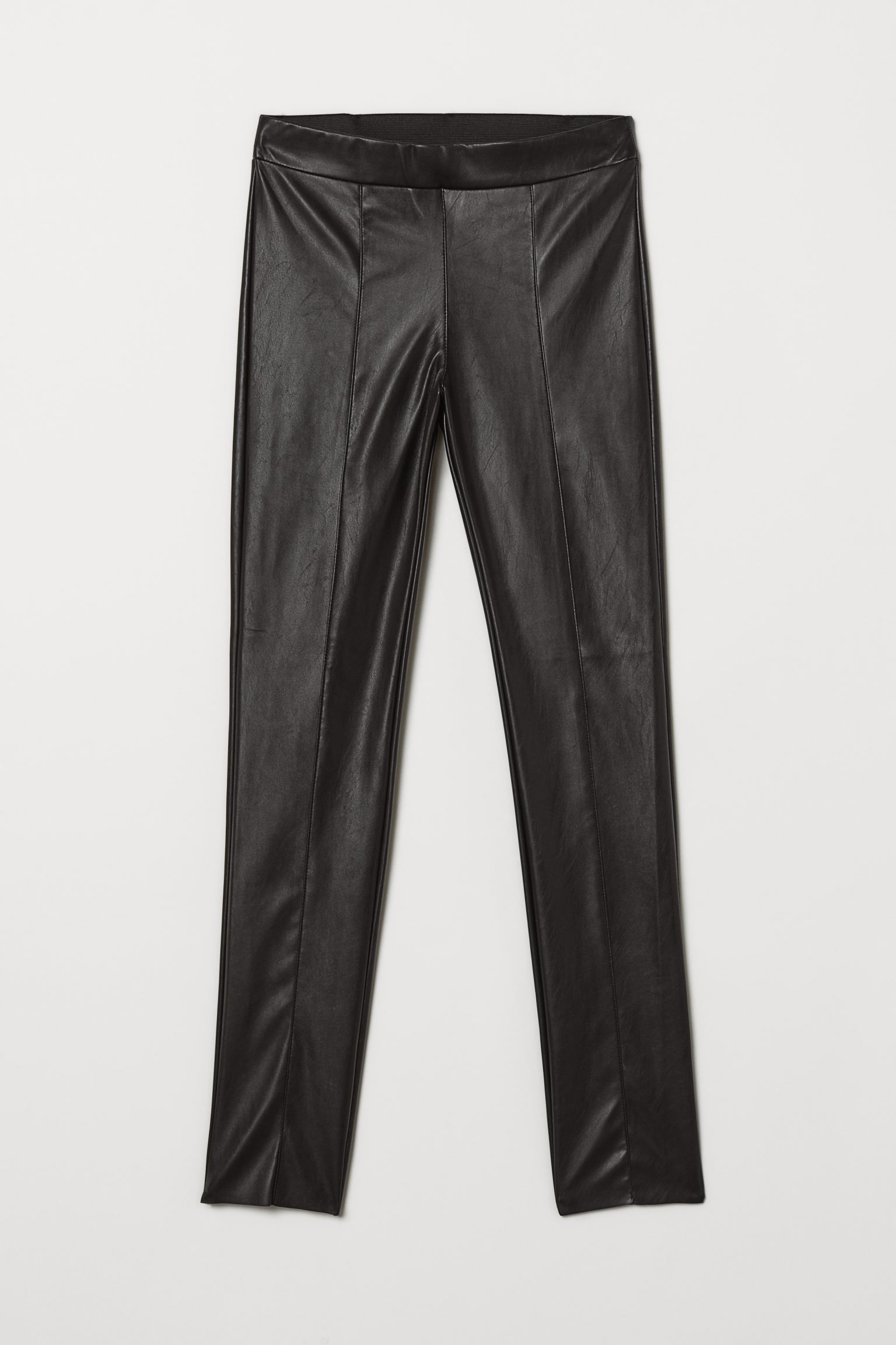 

Леггинсы H&M 40 черный блеск 22127037958