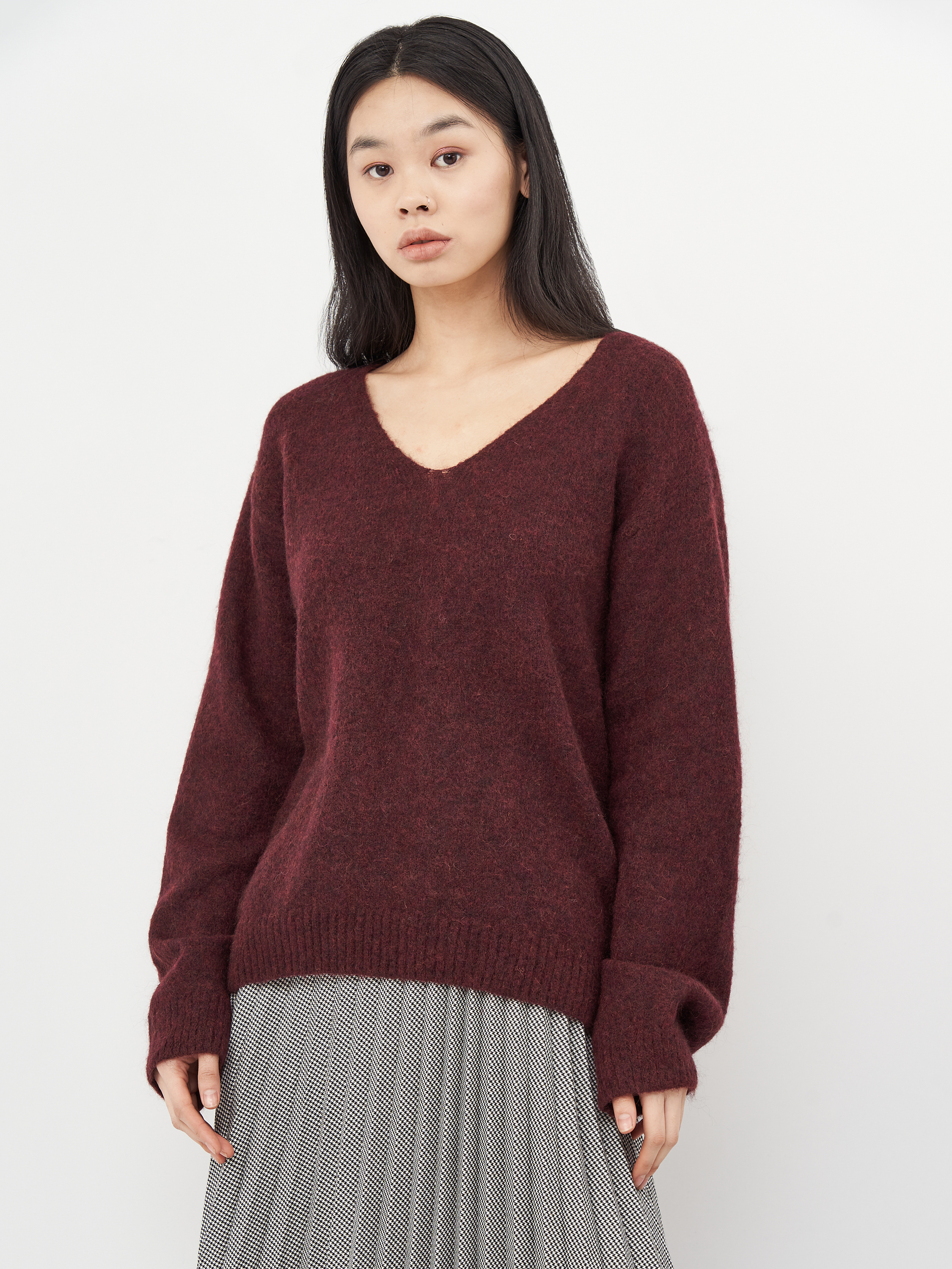 

Джемпер H&M  бордовый 110478, Джемпер H&M S бордовый 110478