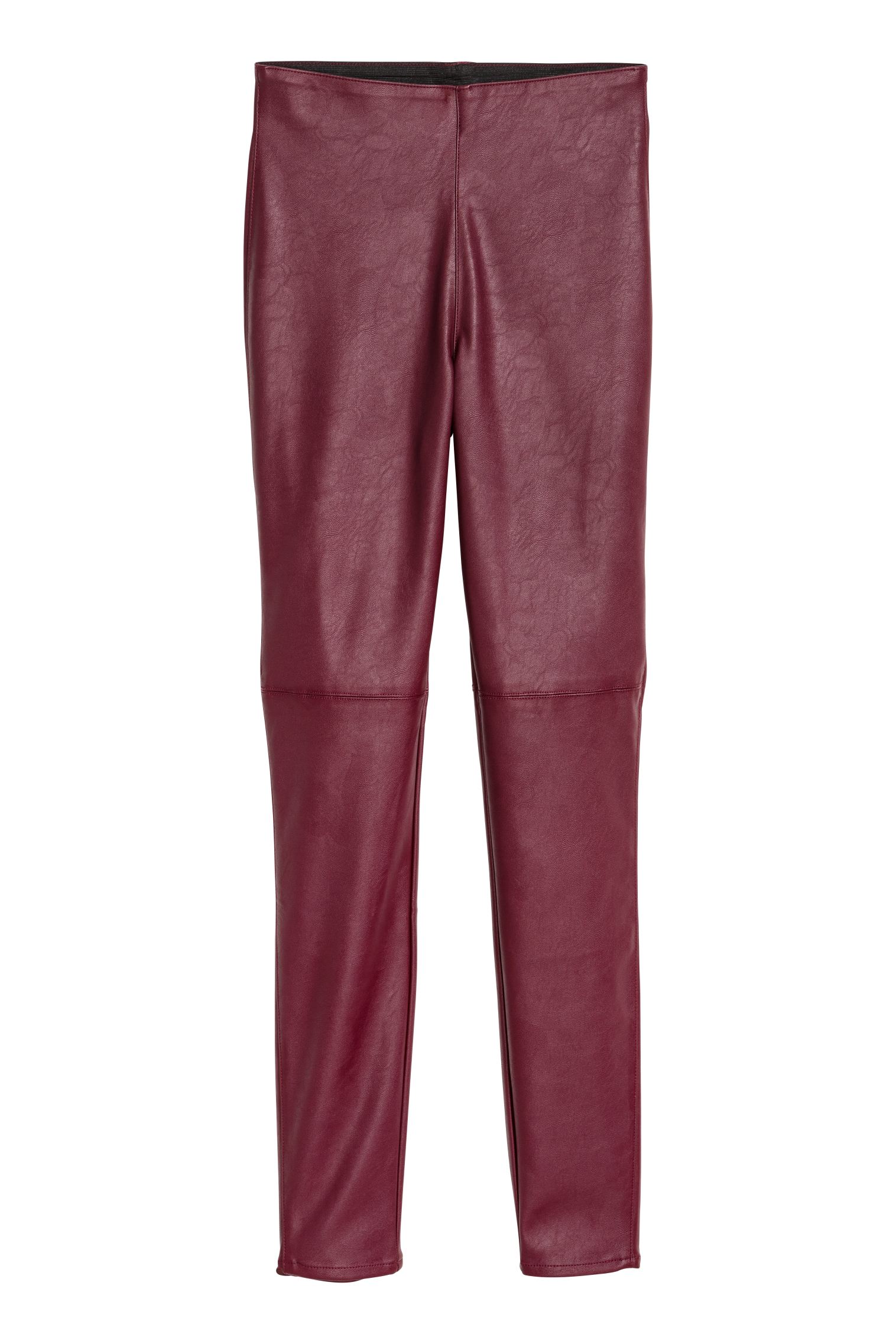 

Леггинсы H&M 36 бордовый 601529953