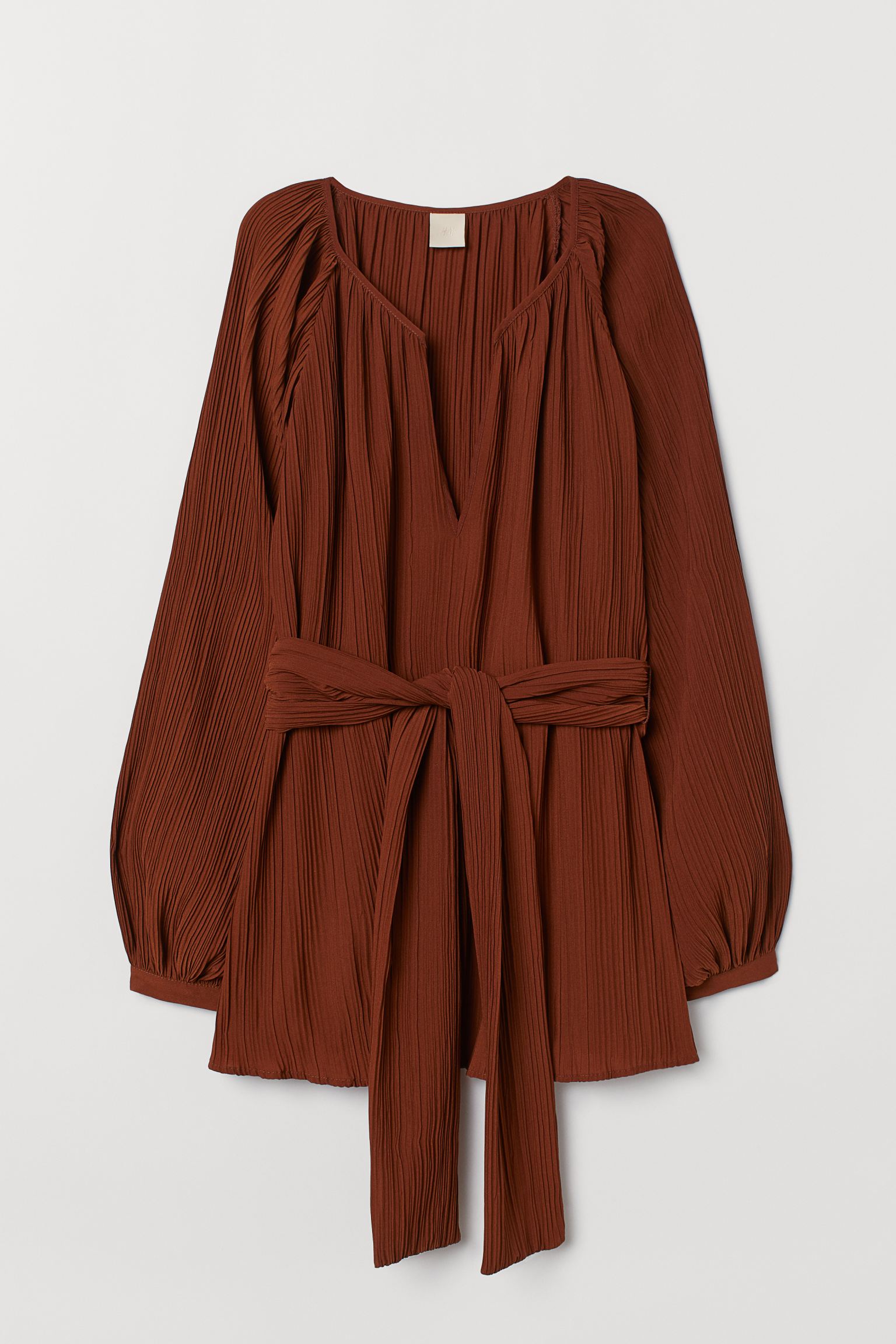 

Блуза H&M S коричневый 5017411159