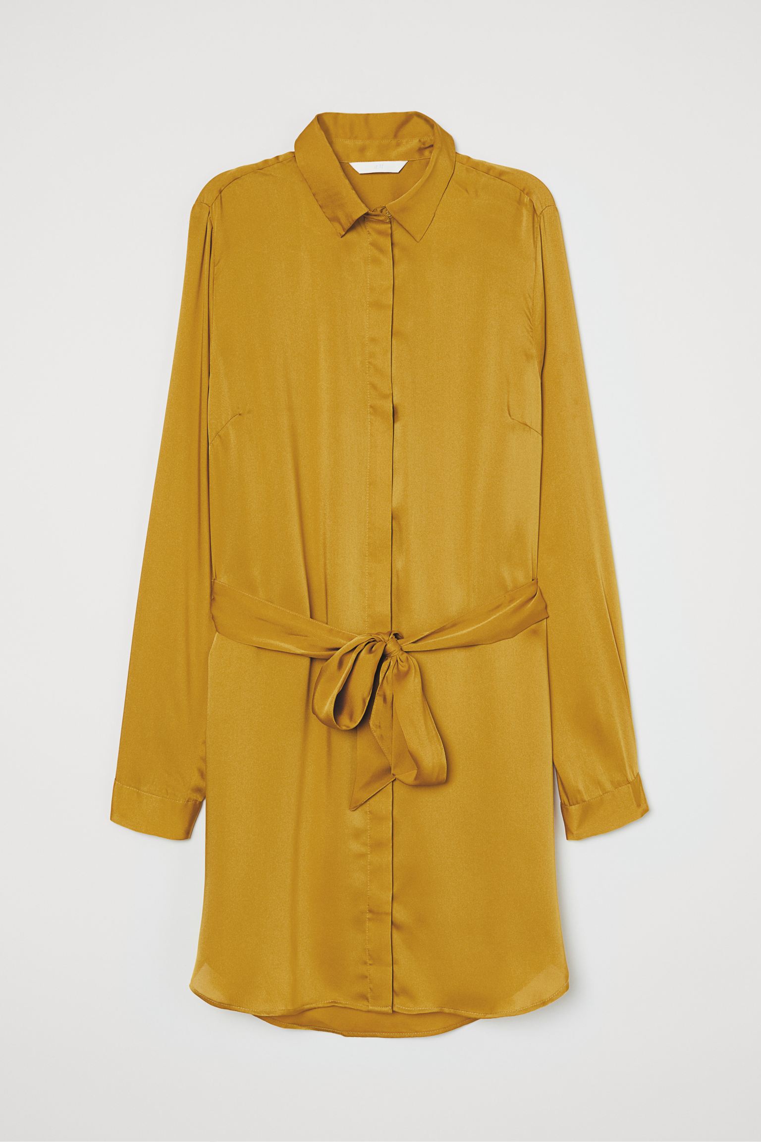 

Блуза H&M  горчичный 23127893040, Блуза H&M 42 горчичный 23127893040