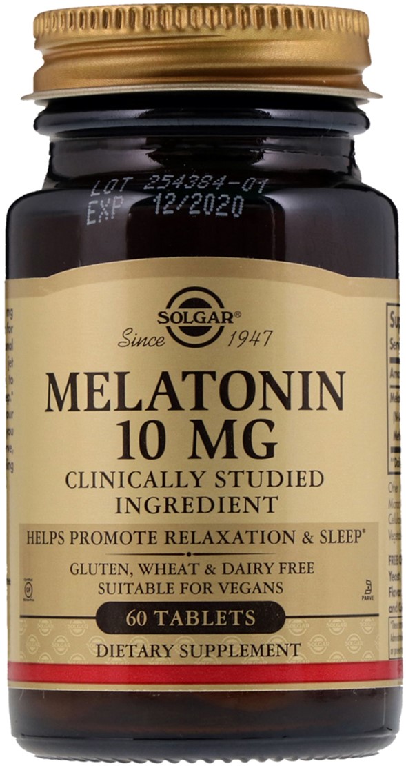 Акція на Аминокислота Solgar Мелатонин 10 мг 60 таблеток (033984019560) від Rozetka UA