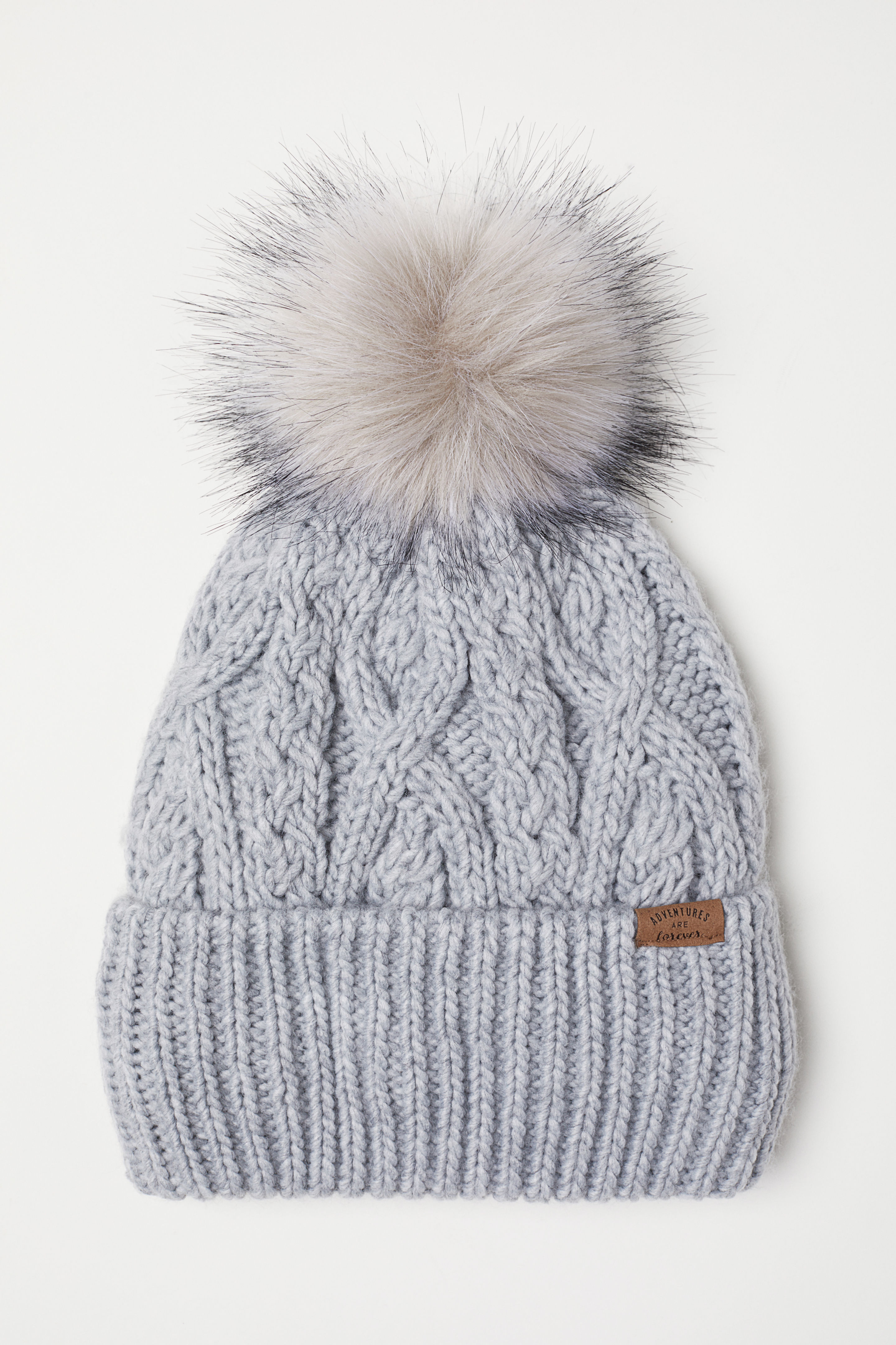 

Шапка H&M 158 170см (58 60) серый 96170818