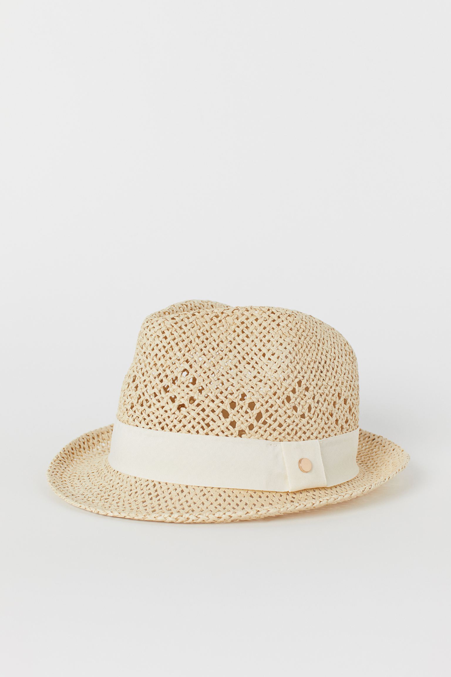 

Шляпа H&M M/56 бежевый 30125839339