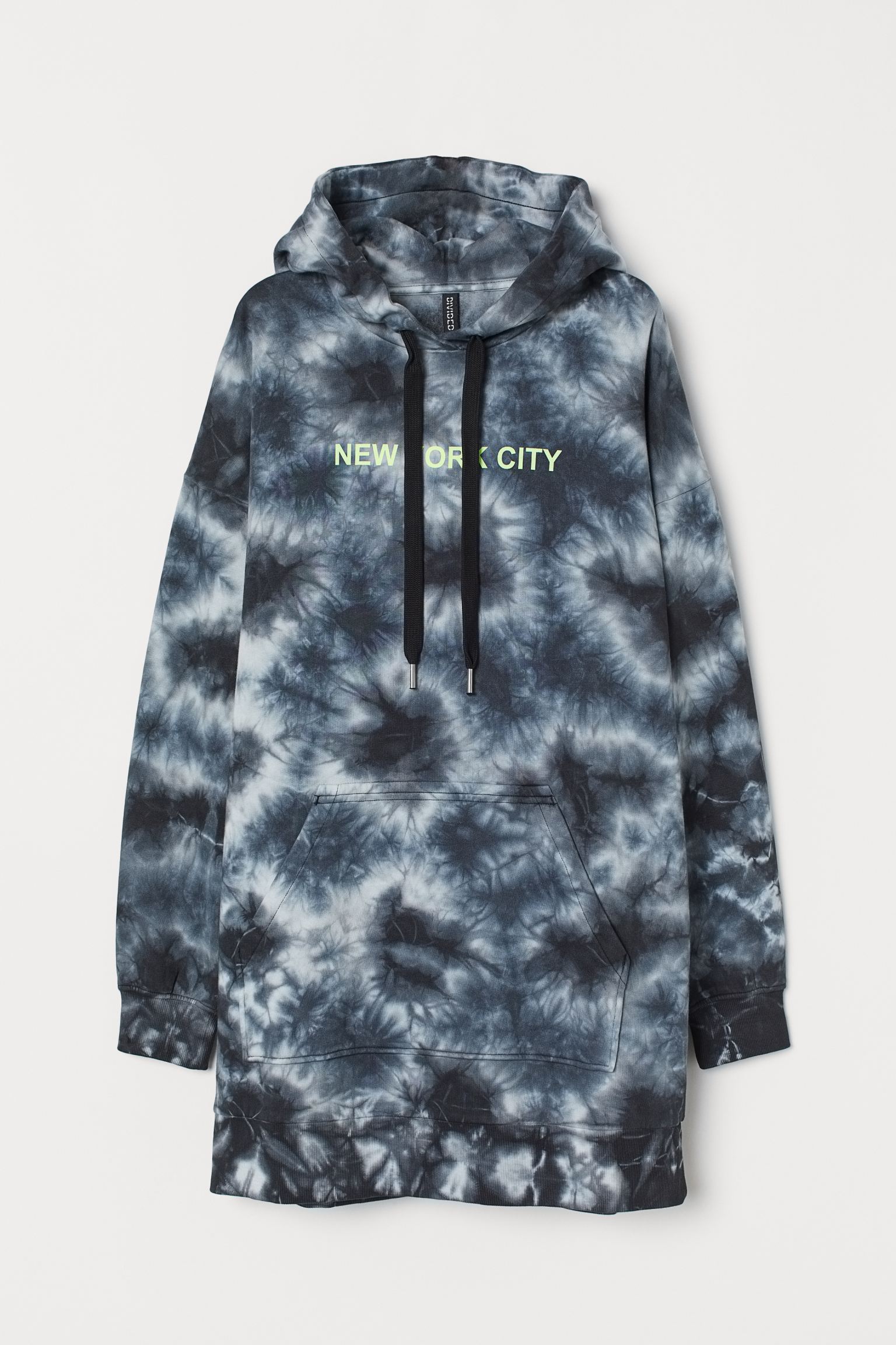 

Худи H&M XS черно серый 24127472040