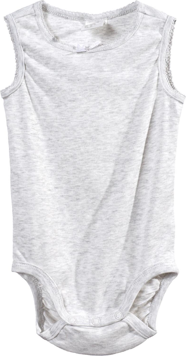 

Боди H&M 92см серый меланж 6428978