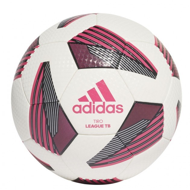 

Мяч футбольный Adidas Tiro League ТВ FS0375 №4 Бело-розовый