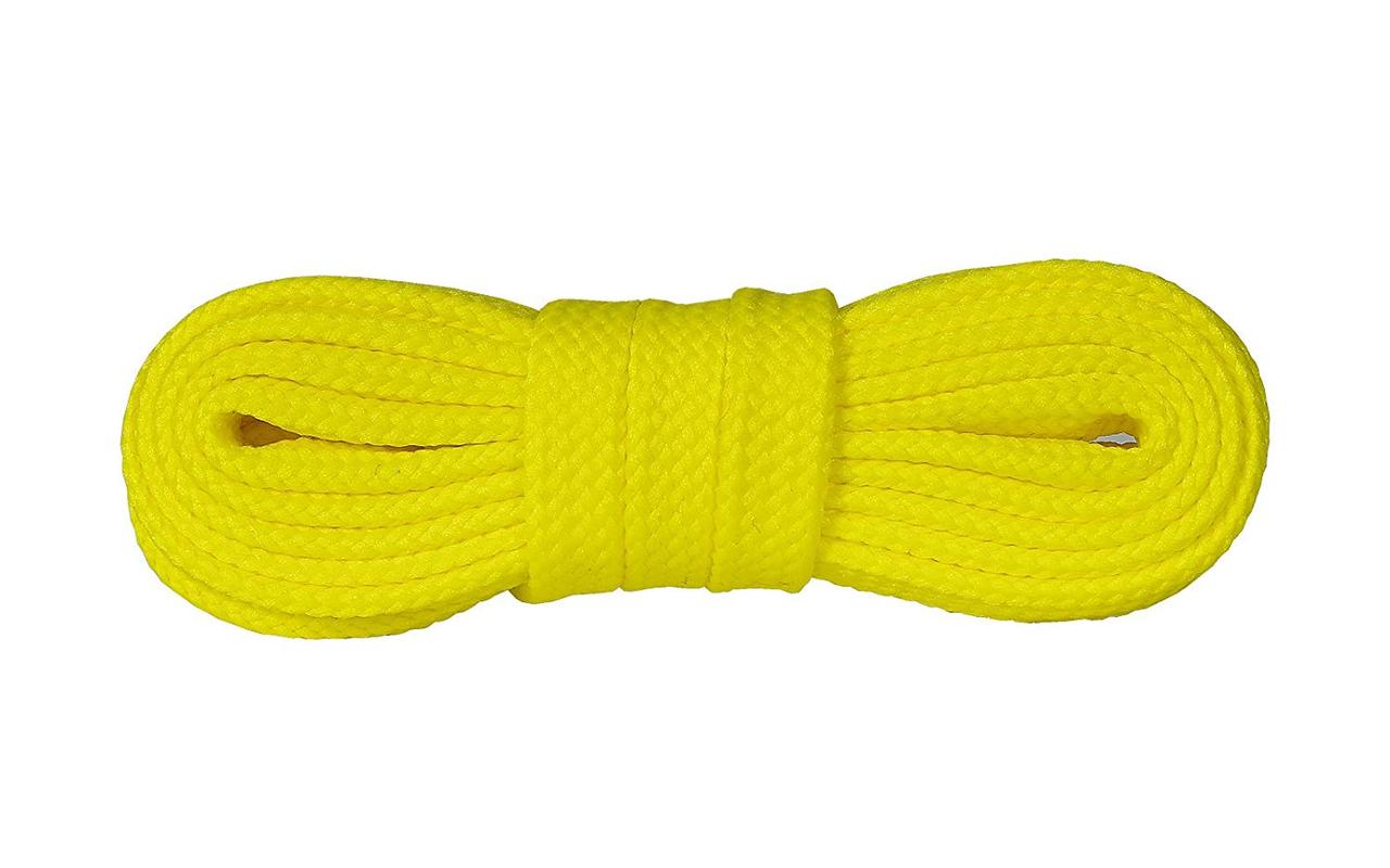

Шнурки для обуви плоские Kaps Sneakers Laces 140 см Желтые