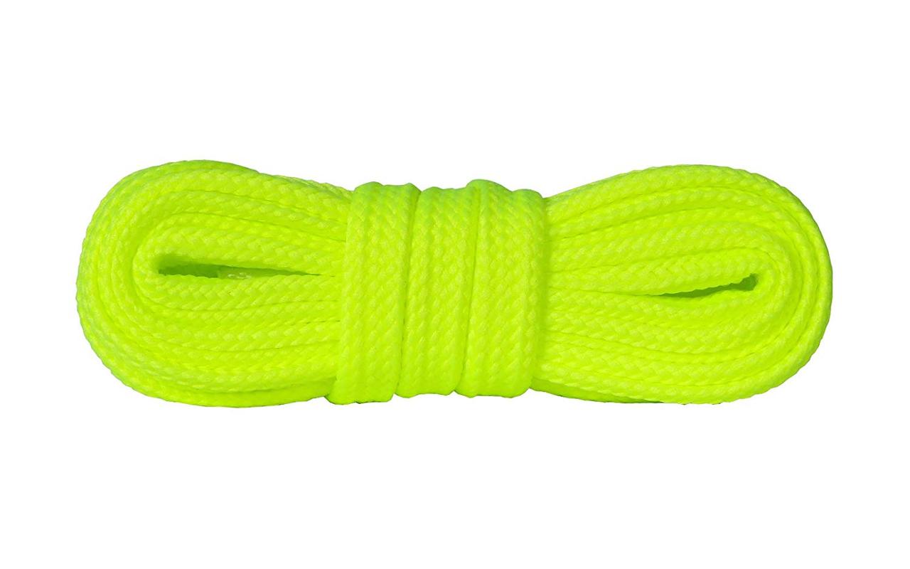 

Шнурки для обуви плоские Kaps Sneakers Laces 120 см Лимонные Флуоресцентные