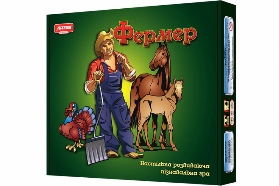 

Настольная игра Artos Games (СПД Остапенко) Фермер (Farmer) ArtosGames ( 4820130620758 )