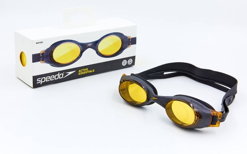 

Очки для плавания Speedo TPR Yellow-Grey