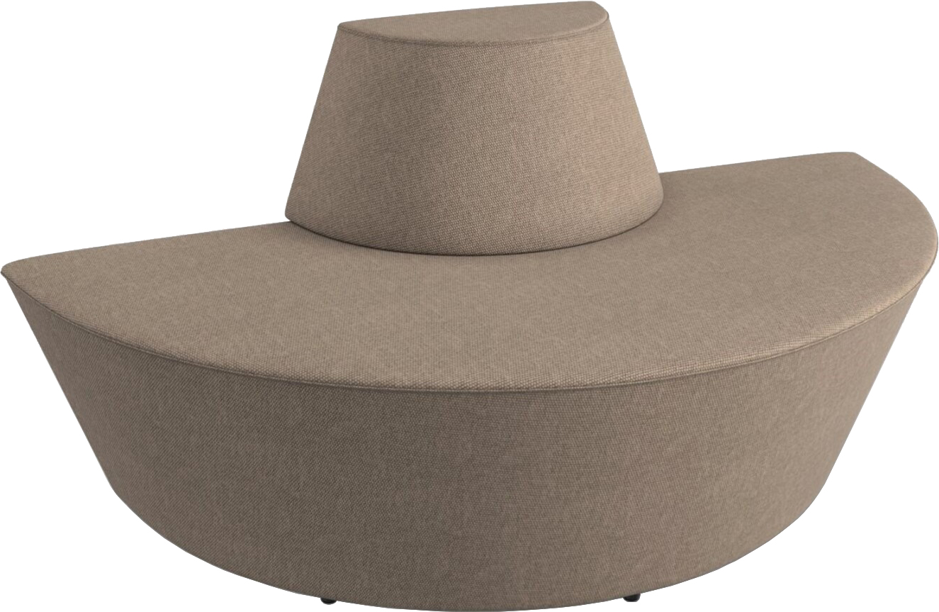 

Диван Kulik System SOMBRERO Половинка Карамельный