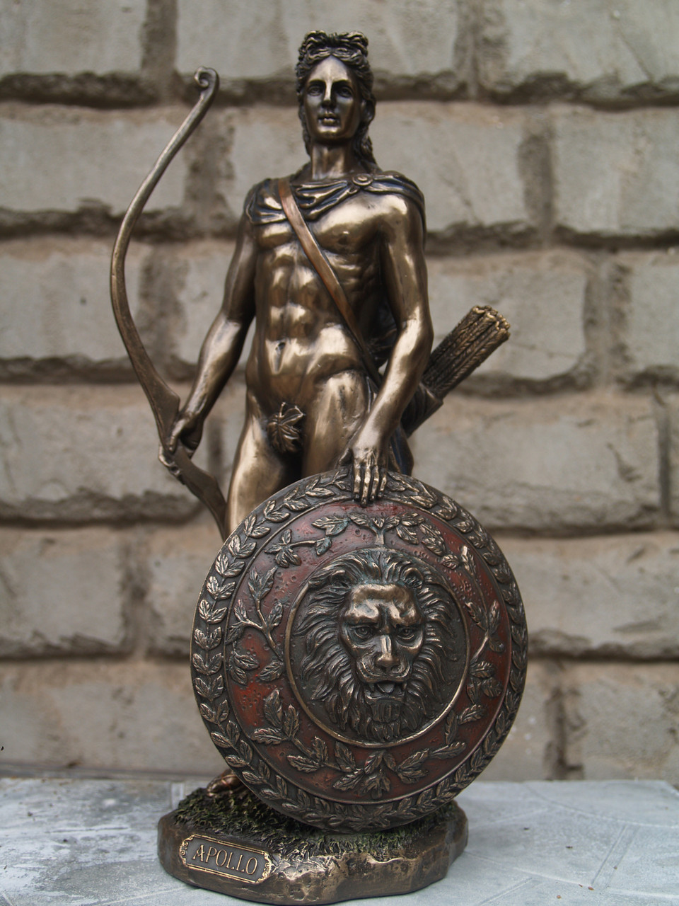 

СТАТУЭТКА «АПОЛЛОН С ЩИТОМ» 30 см Veronese 3177-BR-1182