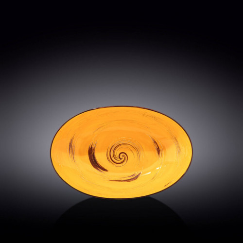 

Блюдо овальное глубокое Wilmax Spiral Yellow WL-669440 / A (25см)