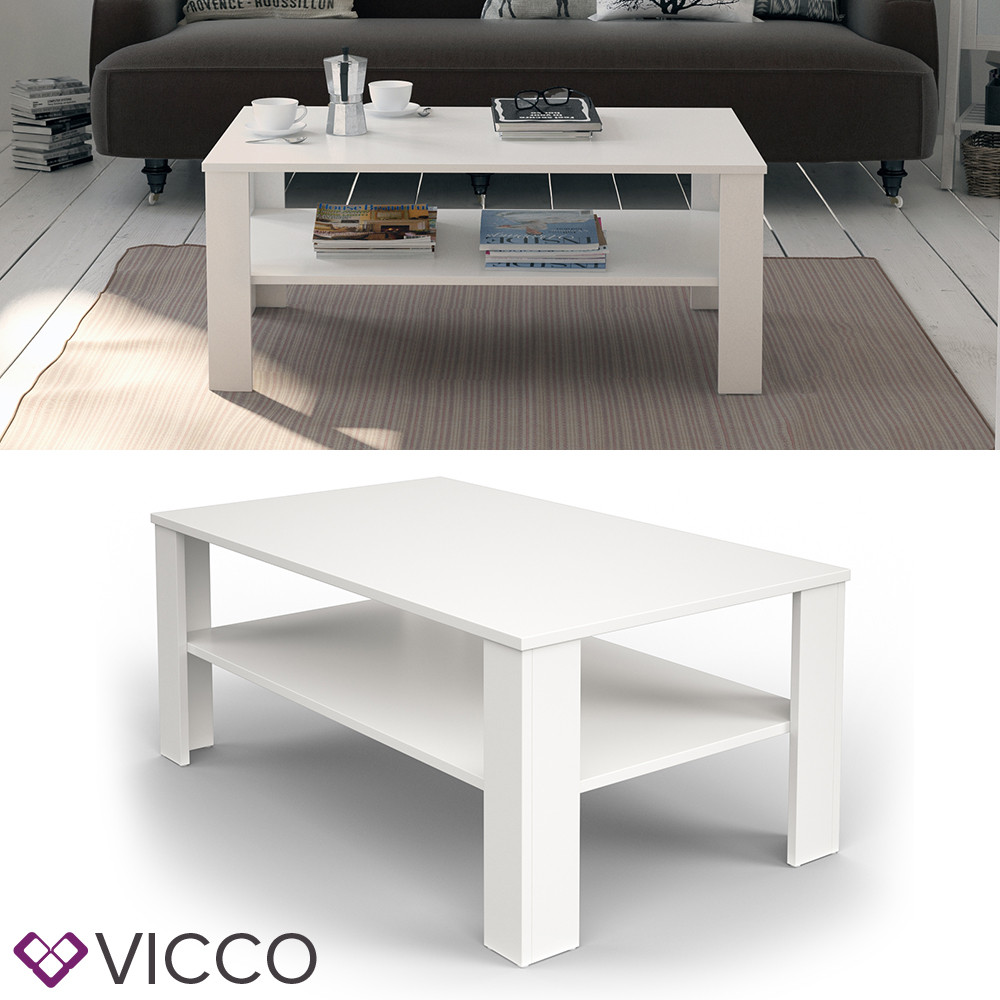 

Журнальный столик Vicco Gabriel, 100x60, белый