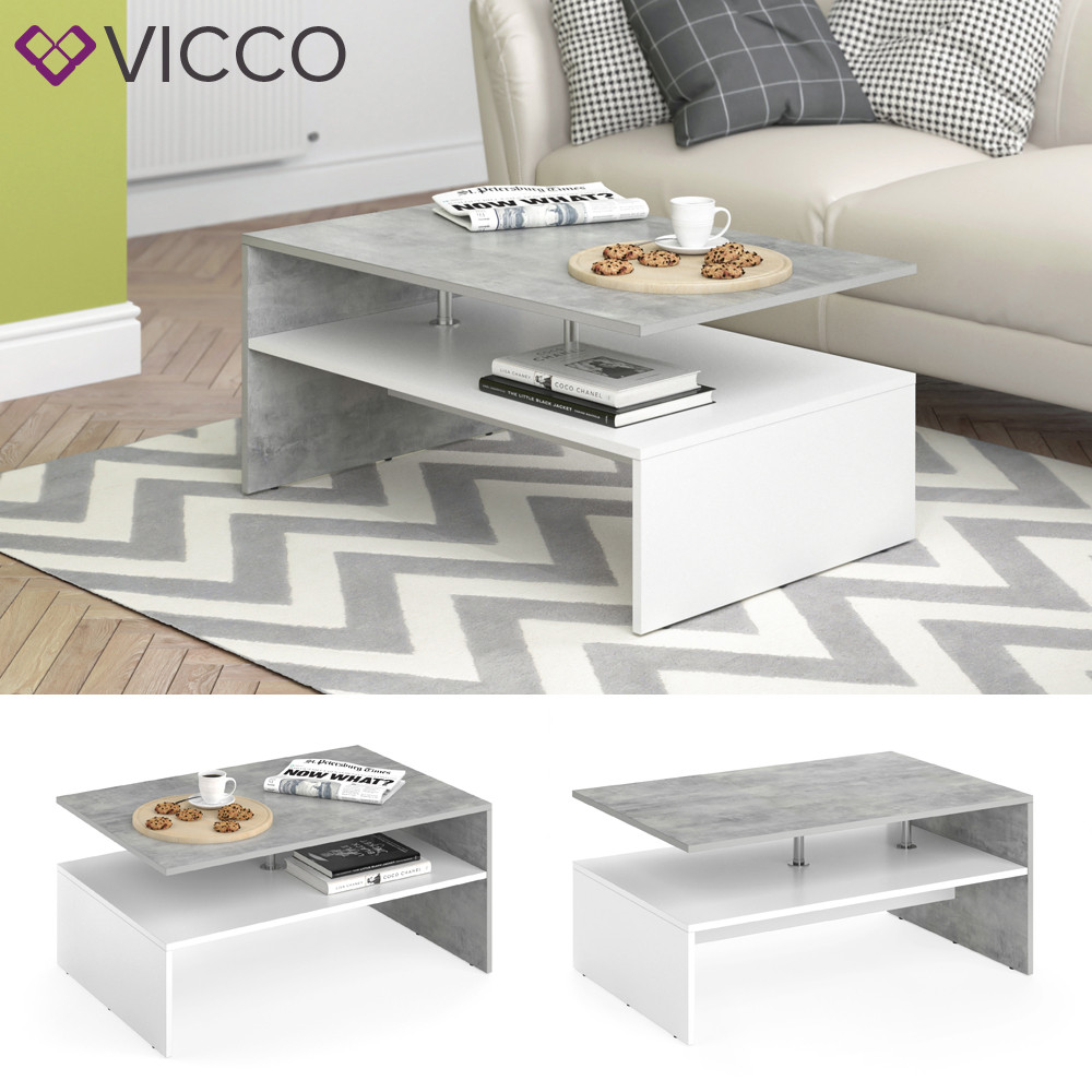 

Журнальный столик Vicco Amato, 90x60, бетон