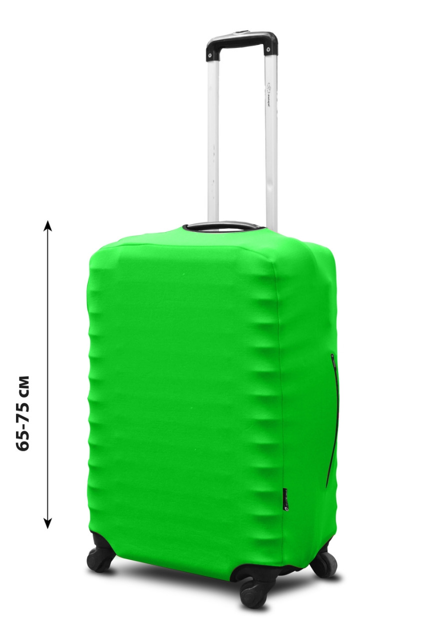 

Чехол для чемодана Coverbag неопрен L салатовый