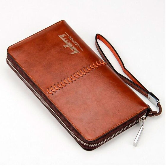 

Мужской кошелек портмоне клатч Leather Baellerry AY30035