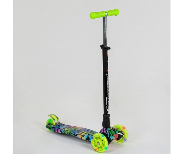 

Самокат Best Scooter Maxi Graffiti 1342 2020 New зеленый