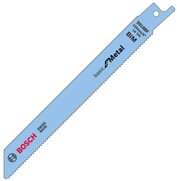 

Пиляльні полотна для шабельної пилки Bosch S 918 BF Basic for Metal 5 шт.